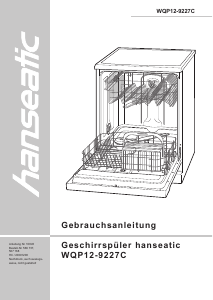 Bedienungsanleitung Hanseatic WQP12-9227C Geschirrspüler