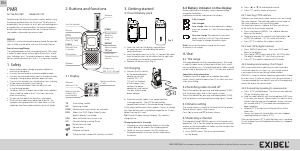 Manual Exibel FX-122 Walkie-talkie