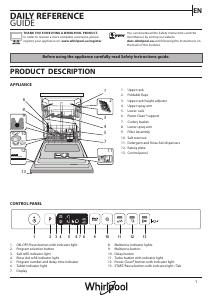 Manual Whirlpool WIO 3T141 PS Dishwasher