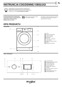 Instrukcja Whirlpool FWDG 961483 SBSV PL N Pralko-suszarka