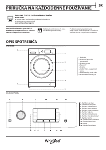 Návod Whirlpool FWDD 1071682 WBV EU N Práčka so sušičkou