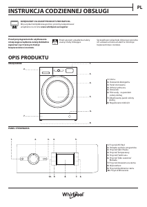 Instrukcja Whirlpool FWDG 861483 WBV PL N Pralko-suszarka