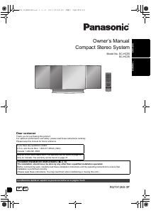 Manual Panasonic SC-HC35 Stereo-set