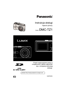 Instrukcja Panasonic DMC-TZ1 Aparat cyfrowy