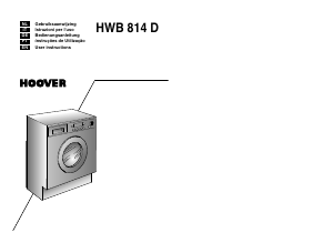 Manual Hoover HWB 814 D/L Washing Machine