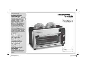 Manual Hamilton Beach 22720 Toastation Toaster