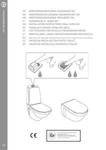 Manual Gustavsberg 5G84 Toaletă