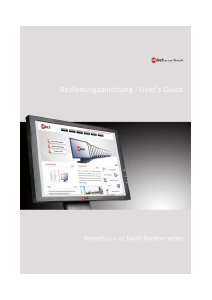 Handleiding Faytech 15 inch Touchscreen