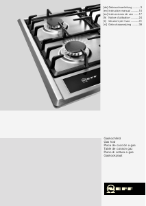 Manual Neff T66S66N0 Hob