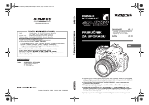 Priručnik Olympus E-600 Digitalni fotoaparat