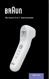 Handleiding Braun BNT 100 Thermometer