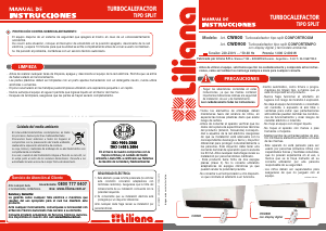 Manual de uso Liliana MI-CW800 Aire acondicionado