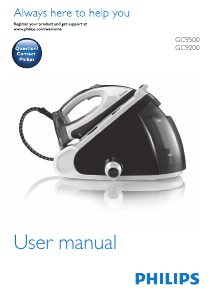 Manual Philips GC9200 PerfectCare Expert Iron