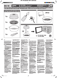 Priručnik Hartig and Helling BS 18 Sterilizator