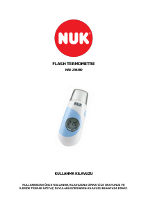 Kullanım kılavuzu NUK Flash Termometre