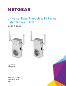 Handleiding Netgear WN3100RP Range extender