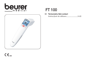 Manual Beurer FT 100 Termometru