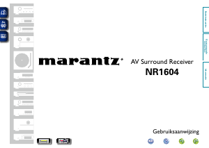 Handleiding Marantz NR1604 Receiver