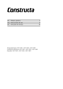 Εγχειρίδιο Constructa CD11391 Απορροφητήρας