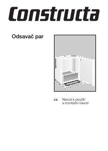 Manuál Constructa CD50030 Odsavač par