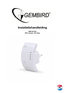 Handleiding Gembird WNP-RP-003 Range extender