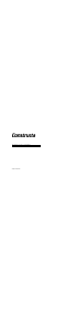 Manuale Constructa CD636252 Cappa da cucina