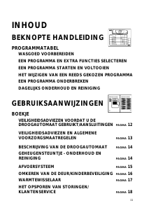 Handleiding Bauknecht TRKD 4667 Wasdroger