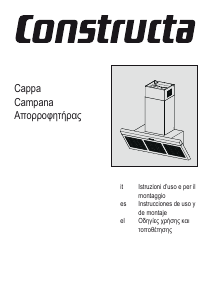 Manual de uso Constructa CD679550 Campana extractora