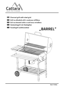 Manuál Cattara Barrel Gril