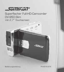 Bedienungsanleitung Somikon DV-950.Slim Camcorder