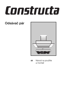 Návod Constructa CD75131 Digestor