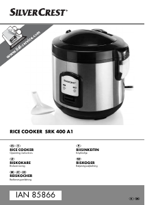 Manual SilverCrest SRK 400 A1 Rice Cooker