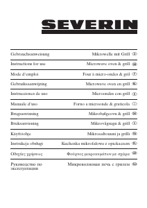 Bruksanvisning Severin MW 7810 Mikrovågsugn