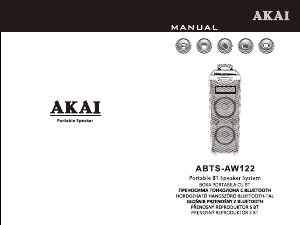 Manual Akai ABTS-AW122 Speaker