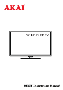 Manual Akai LT-3222AD LED Television