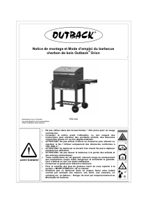 Mode d’emploi Outback Orion Barbecue