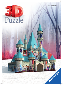 Priručnik Ravensburger Frozen 2 Castle 3D puzzle