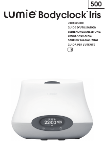 Bruksanvisning Lumie Bodyclock IRIS 500 Wake-up light