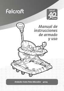 Manual de uso Felcraft 4004 Andador para bébé