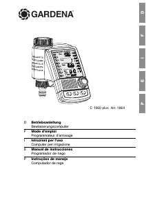 Bedienungsanleitung Gardena C 1060 plus Bewässerungscomputer