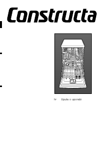 Priručnik Constructa CG4A02J5 Perilica posuđa