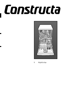 Käyttöohje Constructa CG4A02J5 Astianpesukone