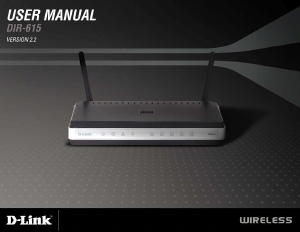 Manual D-Link DIR-615 Router