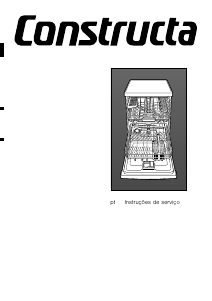 Manual Constructa CG4A02J5 Máquina de lavar louça