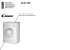 Manuale Candy CLD 135 Lavasciuga