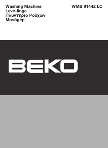 Εγχειρίδιο BEKO WMB 91442 LC Πλυντήριο