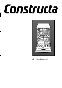 Kasutusjuhend Constructa CG4B00J5 Nõudepesumasin