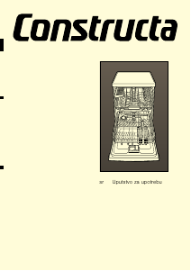 Priručnik Constructa CG4B04V9 Perilica posuđa