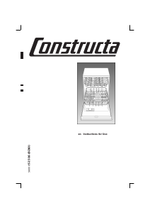 Handleiding Constructa CG563J9 Vaatwasser