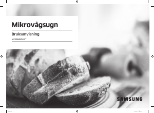 Bruksanvisning Samsung MC28M6065CW Mikrovågsugn